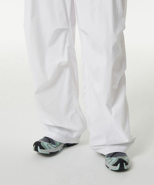Women's Parachute Pants [White] thumbnail 9