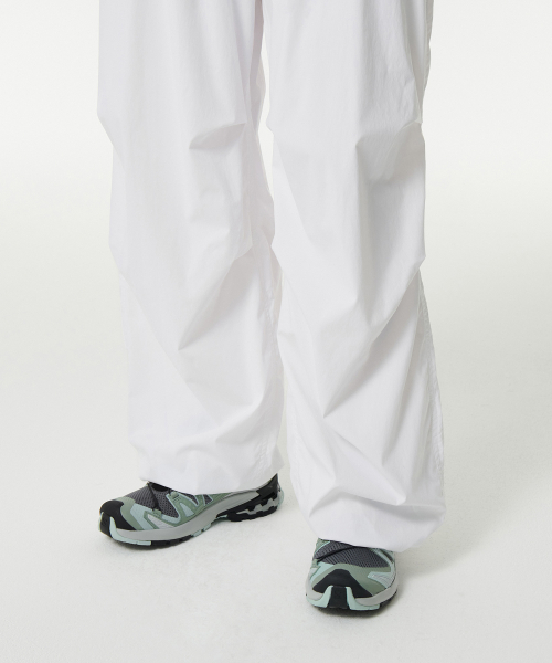 Women's Parachute Pants [White] thumbnail 10