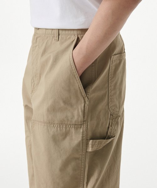 DOUBLE KNEE CARPENTER брюки [BEIGE]