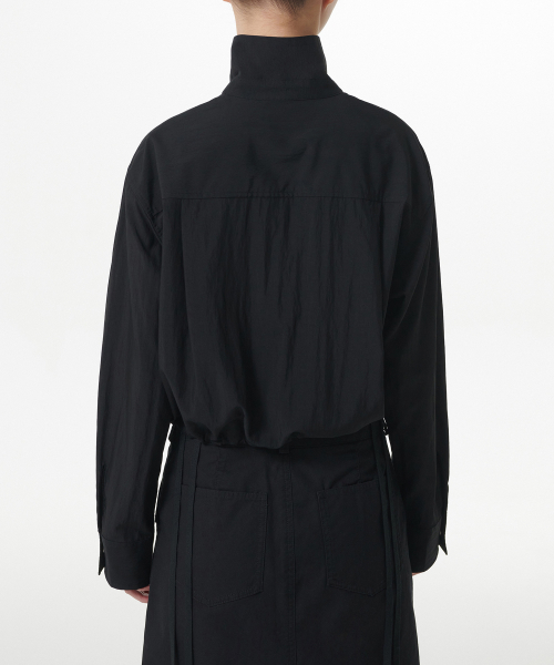 Женская куртка на молнии RN с высоким горлом [Black]