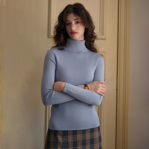 SR_High Neck Base Layer Knit_4color