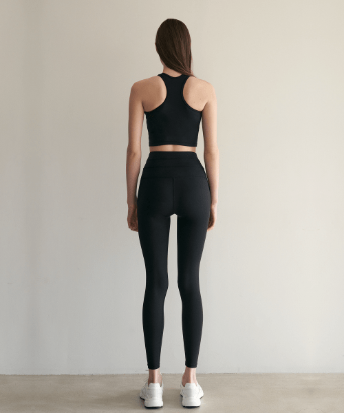 Утягивающие легинсы 9/10 Signature Black