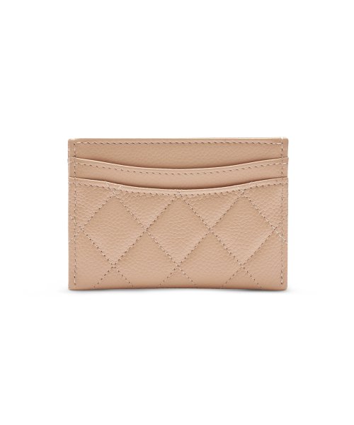 Chanel classic discount card holder calfskin