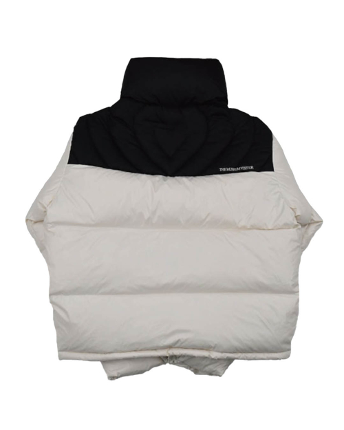HEART STITCHED PUFFER DOWN куртка (IVORY)