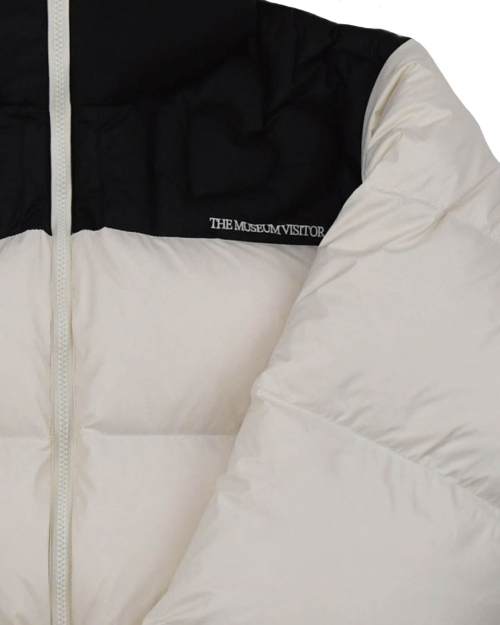HEART STITCHED PUFFER DOWN куртка (IVORY)