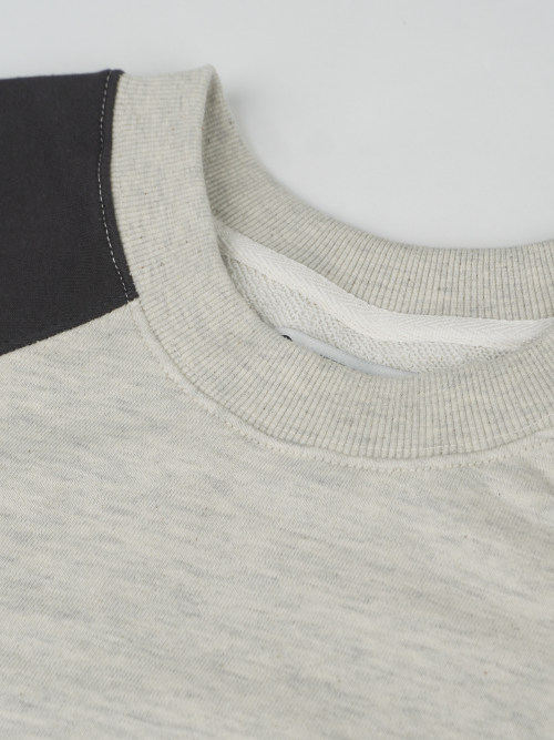 OVERFIT NNTA RAGLAN SWEATSHIRTS (darkgrey)