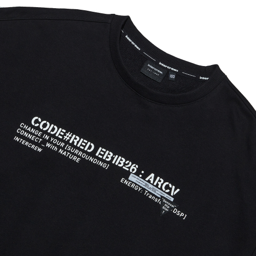 Свитшот с нашивкой Black ITY1TM01ABK