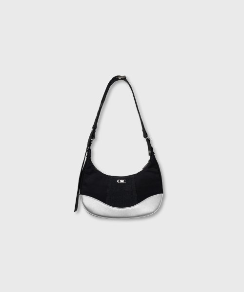 DAILY DENIM SHOULDER BAG_BLACK