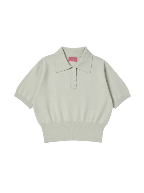 трикотаж базовый поло BEIGE