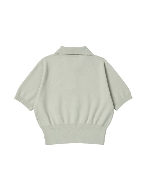 трикотаж базовый поло BEIGE