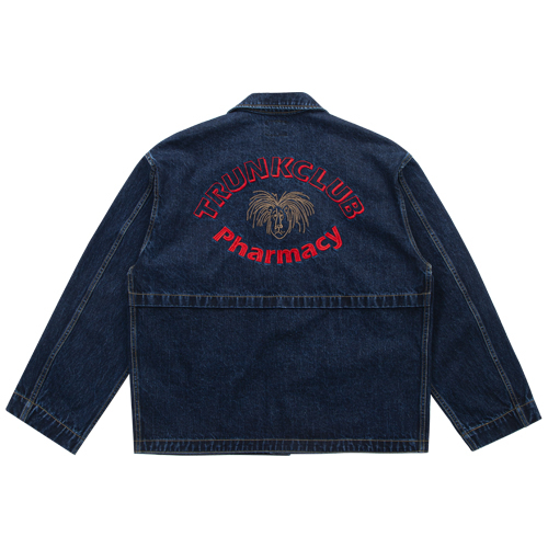 TRUNK Pharmacy Embroidered Denim Jacket