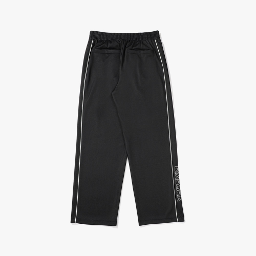 крэк жакард спортивные брюки BLACK