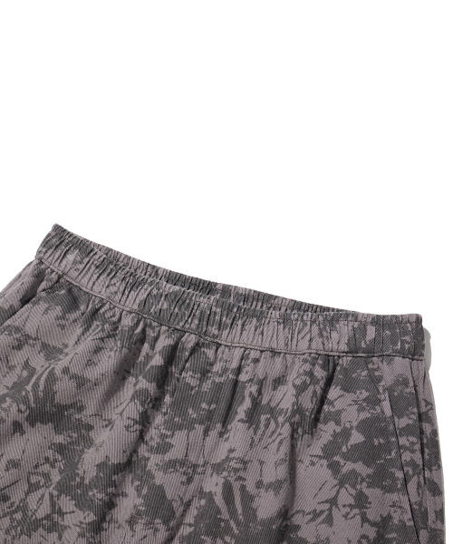 TAG SPREAD BANDING PANTS - GREY