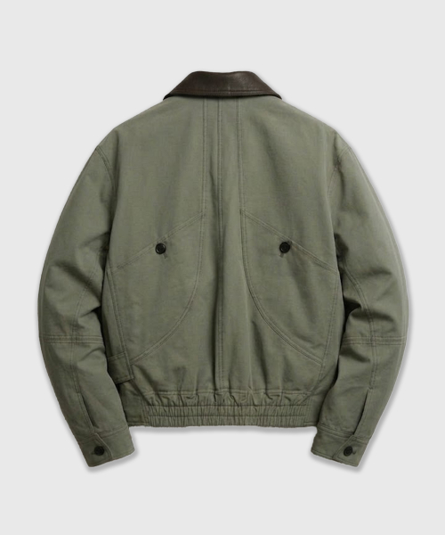 Кожаный блузон Clever, Khaki