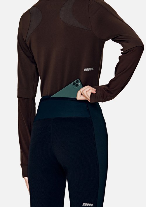 Женские тайтсы софтшелл Pacer (Black)