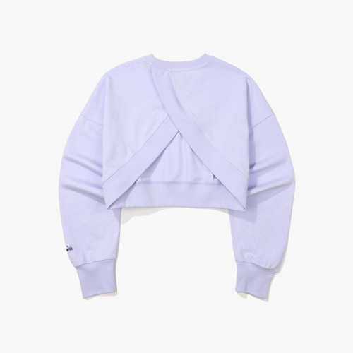 Укороченный свитшот Comfy, Violet