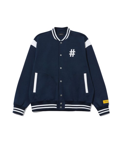 Куртка оверсайз Varsity (Navy)