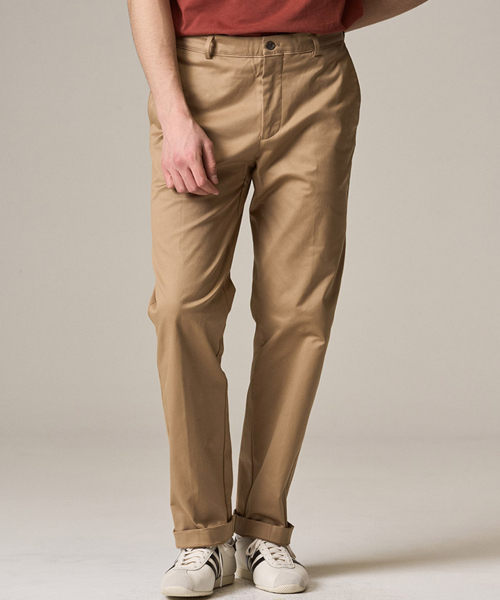 Чиносы AUTHENTIC Supima 265 regular straight BRITISH KHAKI