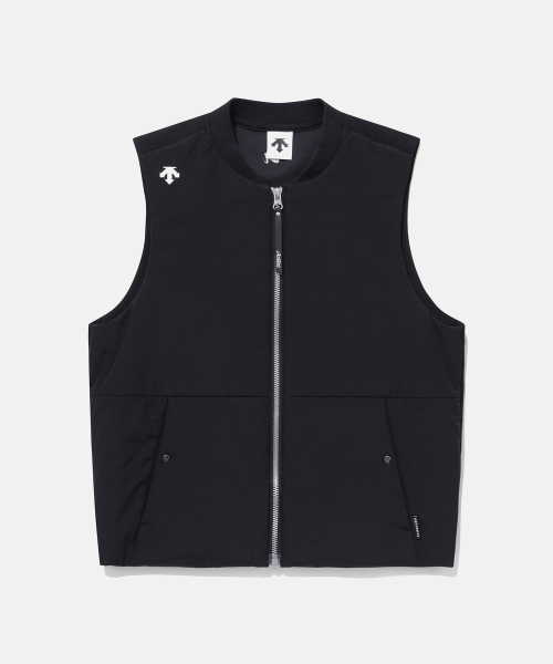 Короткий дутый жилет Black (SP122UPV11)