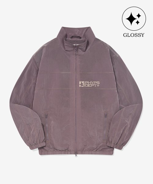 Спортивная куртка с цветной строчкой Purple
