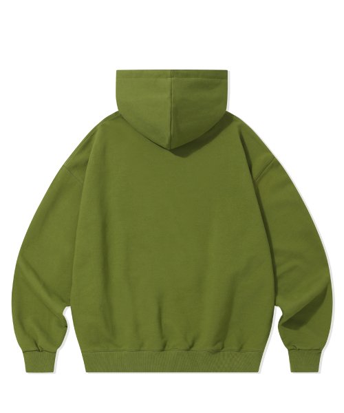 Худи Blur Effect Logo-Green