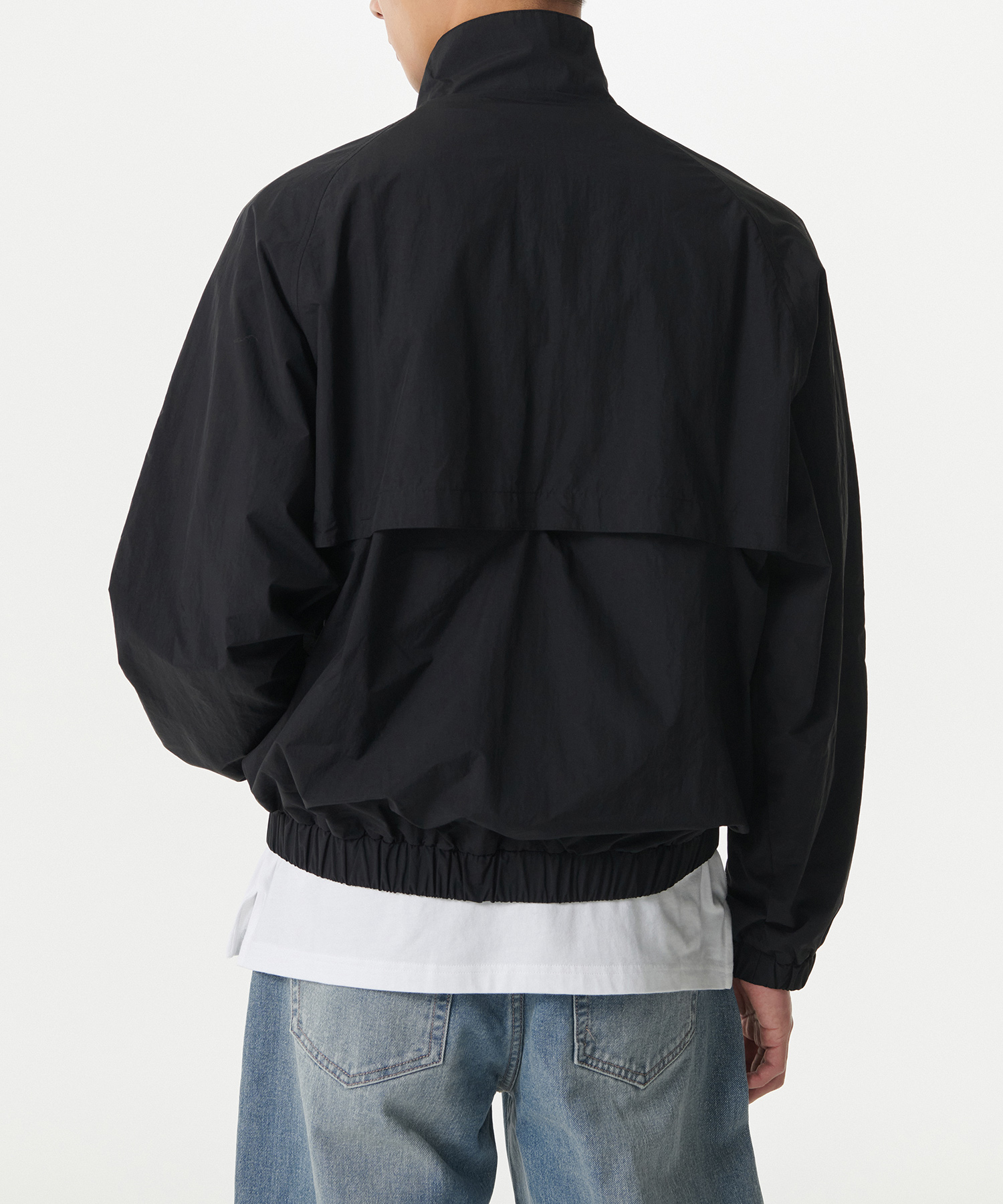 ветровка чёрная OVERSIZE