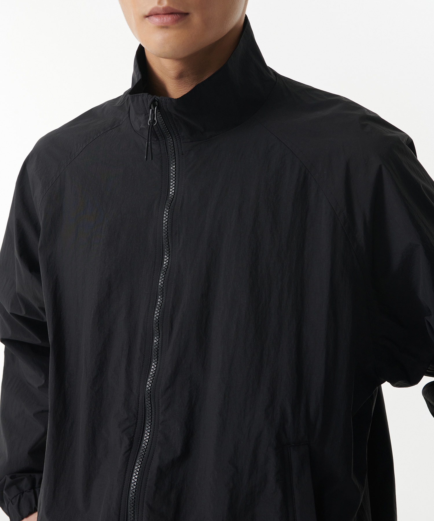 ветровка чёрная OVERSIZE