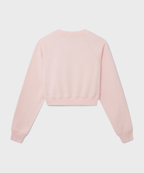 (W) Укороченный свитшот с принтом EQUIPEMENT SPORTIF Pink