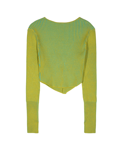 трикотаж жёлтая RIBBED