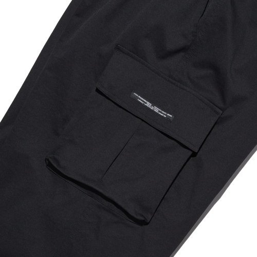Карго-брюки 24SS semi-wide с одной складкой Black ITY1PL01ABK