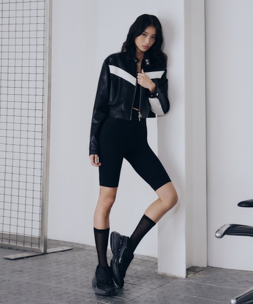 Байкерские шорты LTR-1 [BLACK]