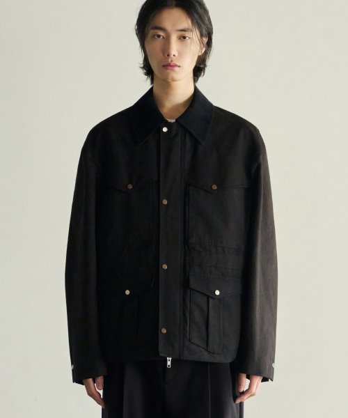 Куртка-блюзон Spey Panel Hunting [BLACK]