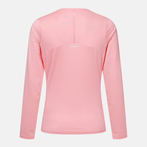 Женский лонгслив слим-фит Pink (SP122TTL11)