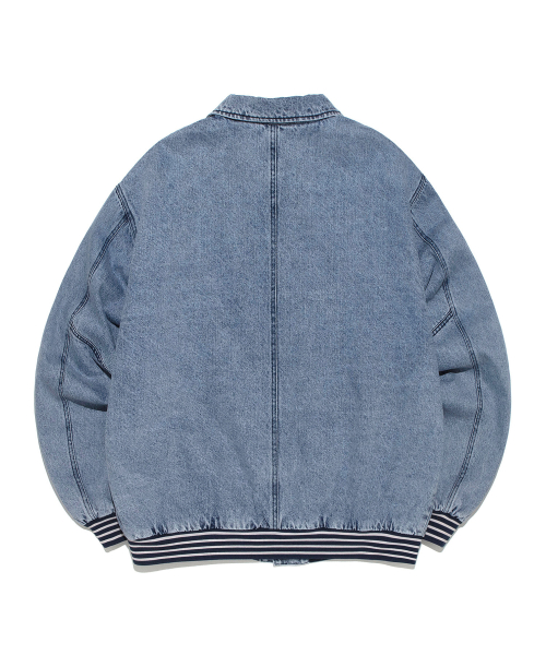 Джинсовый бомбер Varsity Indigo Medium