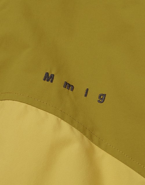 [Mmlg] ROUND нейлон свитер (жёлтый)
