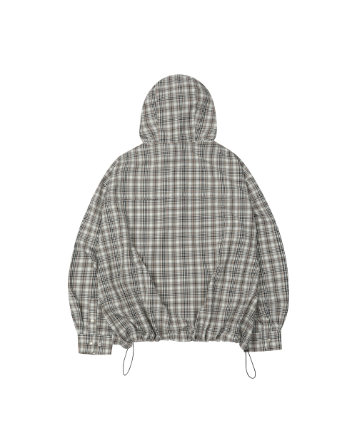 Check Snap Hooded куртка [BEIGE]_SEJK011BEIGE