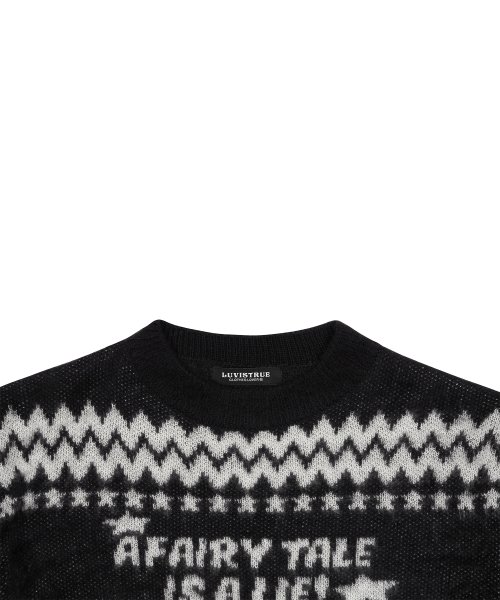 NM LETTERING KNIT (тёмно-синий)