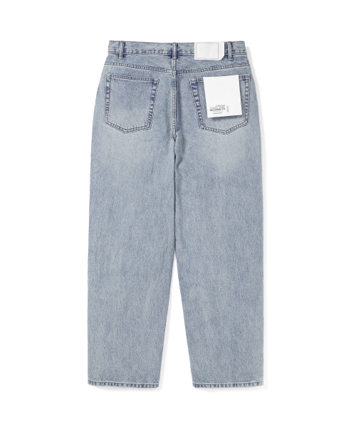 MUSINSA | thisisneverthat® Relaxed Jeans Washed Blue