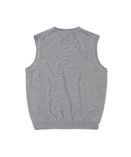 Script Logo Knit жилет Grey