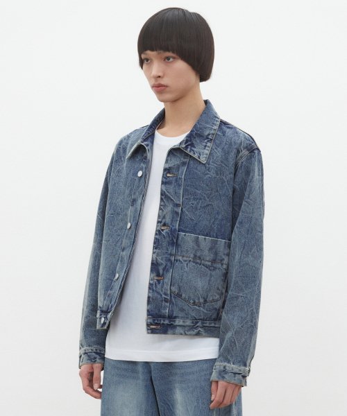Dawn джинсовый куртка DCJK001Blue