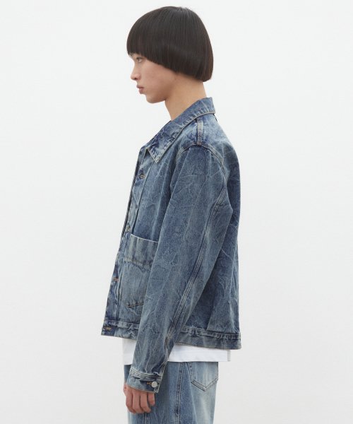 Dawn джинсовый куртка DCJK001Blue