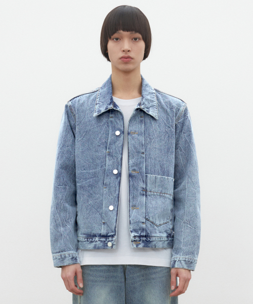 Dawn джинсовый куртка DCJK001LightBlue