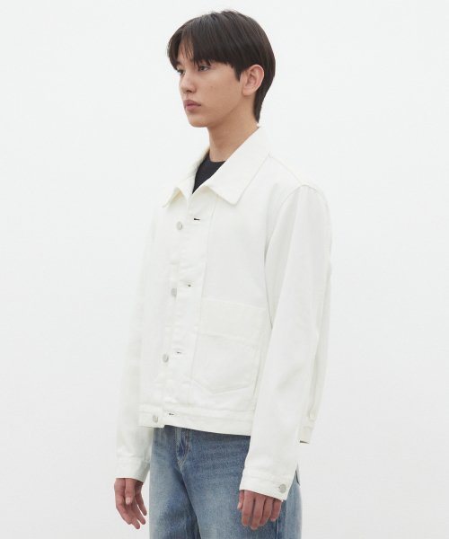 Dawn джинсовый куртка DCJK001Ivory