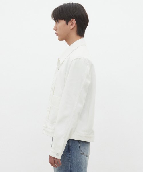 Dawn джинсовый куртка DCJK001Ivory