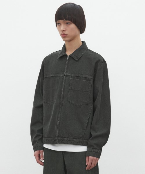 джинсовый молния куртка DCJK002DKhaki