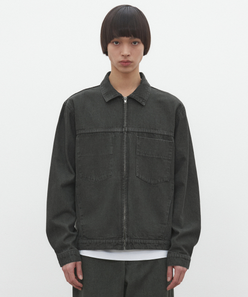 джинсовый молния куртка DCJK002DKhaki