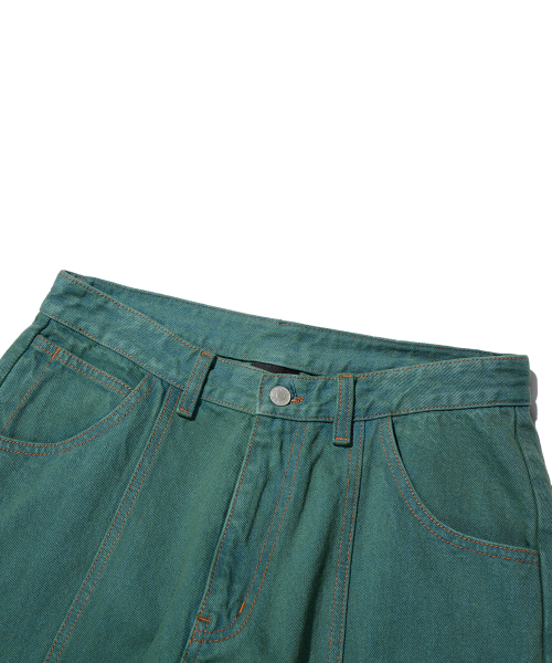 SPRD LINE DYING JEAN - GREEN