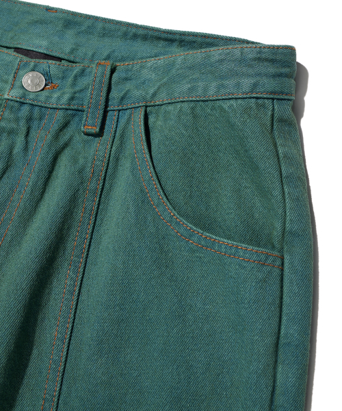 SPRD LINE DYING JEAN - GREEN