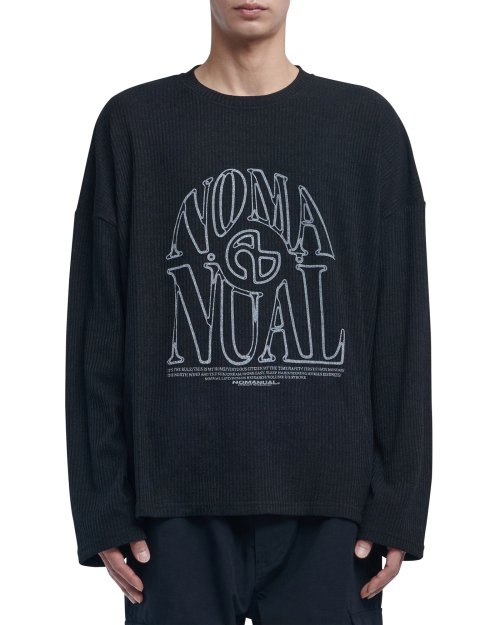 S.N.A KNIT LONG SLEEVE - BLACK