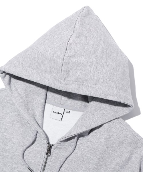 Худи на молнии с логотипом Wicked MELANGE GREY (MO6TU148-097)